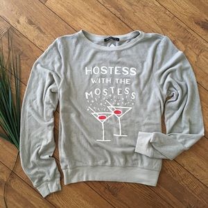 NWT Wildfox “Hostess with the Mostess” Sweater S